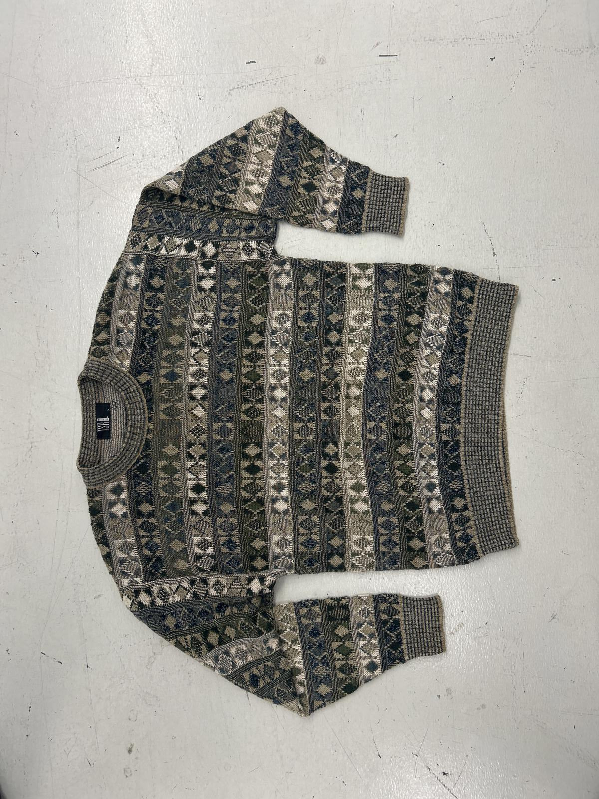 Vintage Fair Isle Knit Sweater