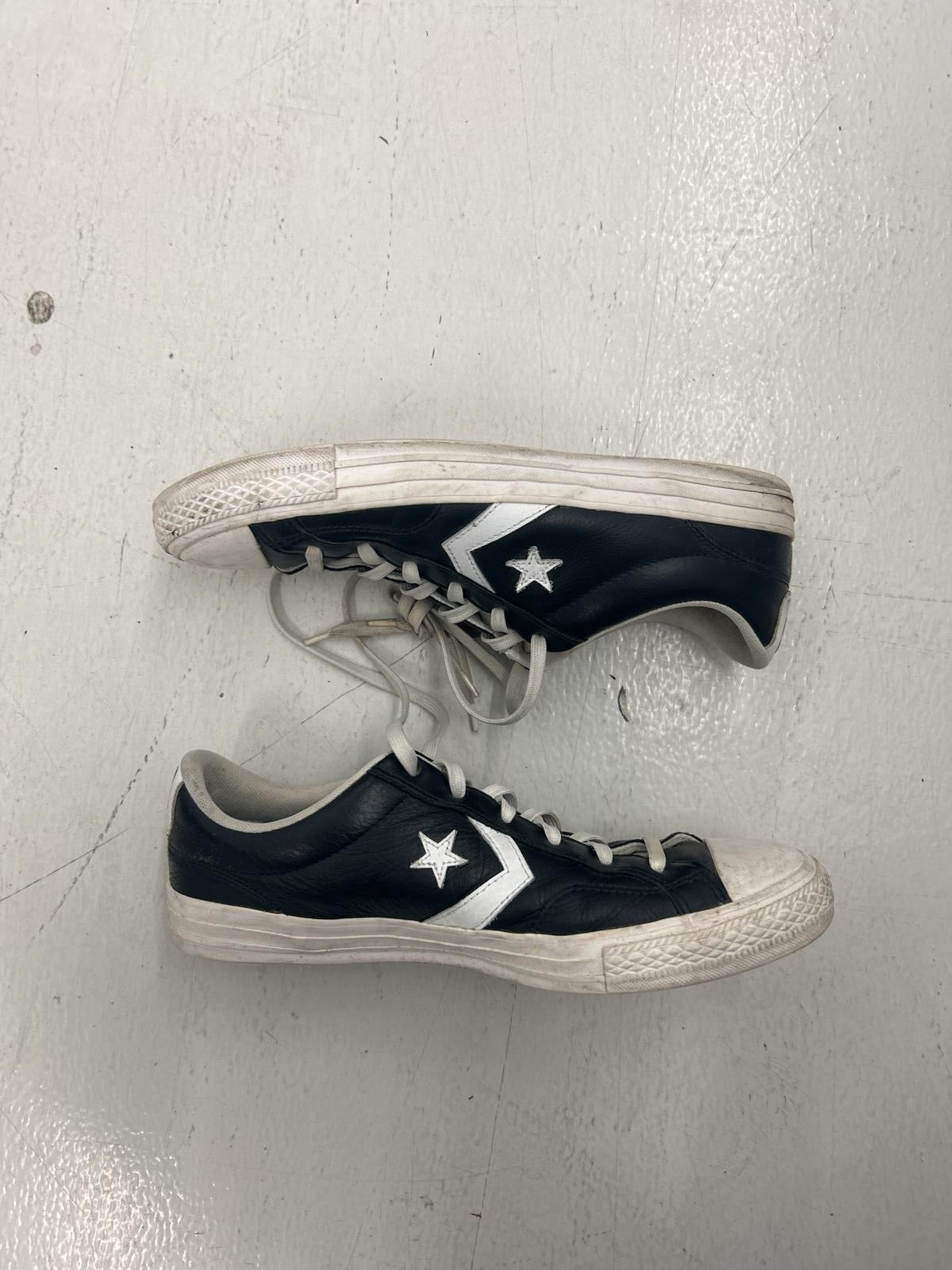 Converse Leather Star Player Black Sneakers