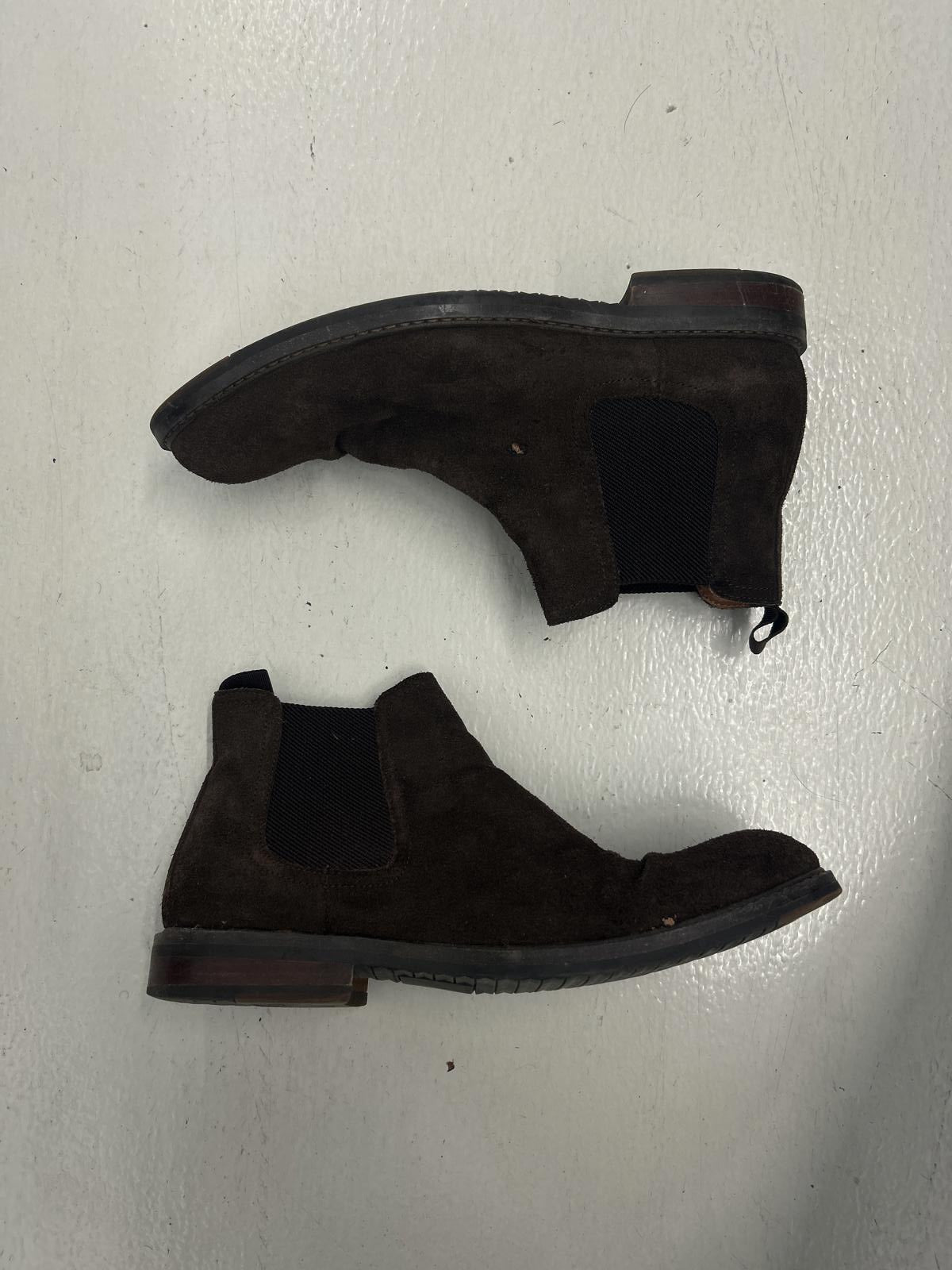 Schoolboy Brown Suede Chelsea Boots