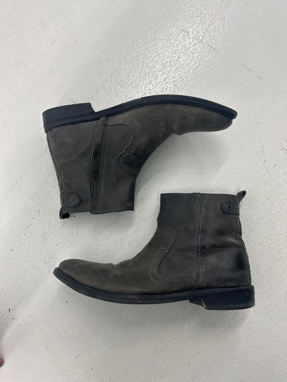 Steve Madden Biker Men's Suede Ankle Boots