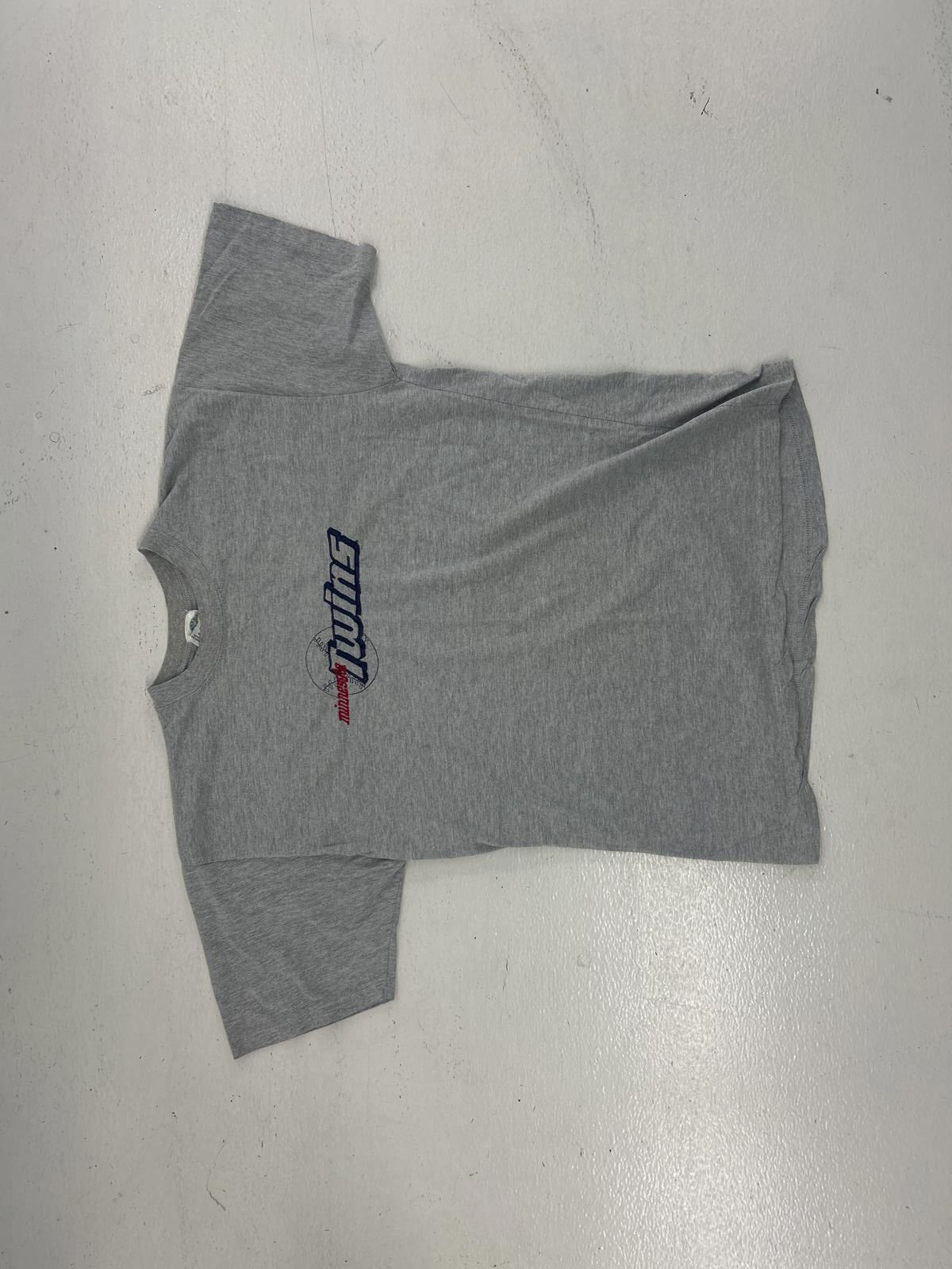 Vintage Minnesota Twins Aaron T-Shirt - Gray XL