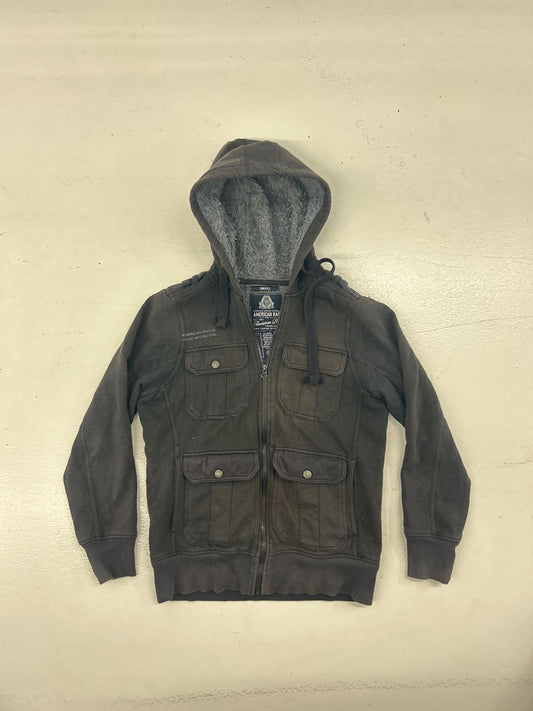 American Rag Small Hooded Jacket with Fleece Lining