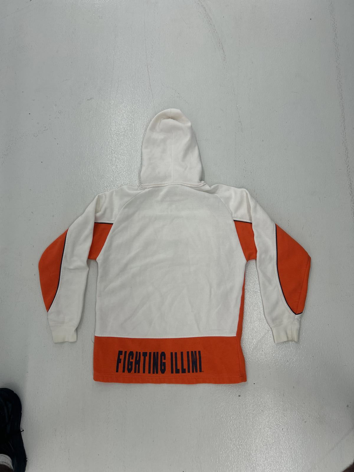 Vintage NCAA Fighting Illini Pullover Hoodie - Size M