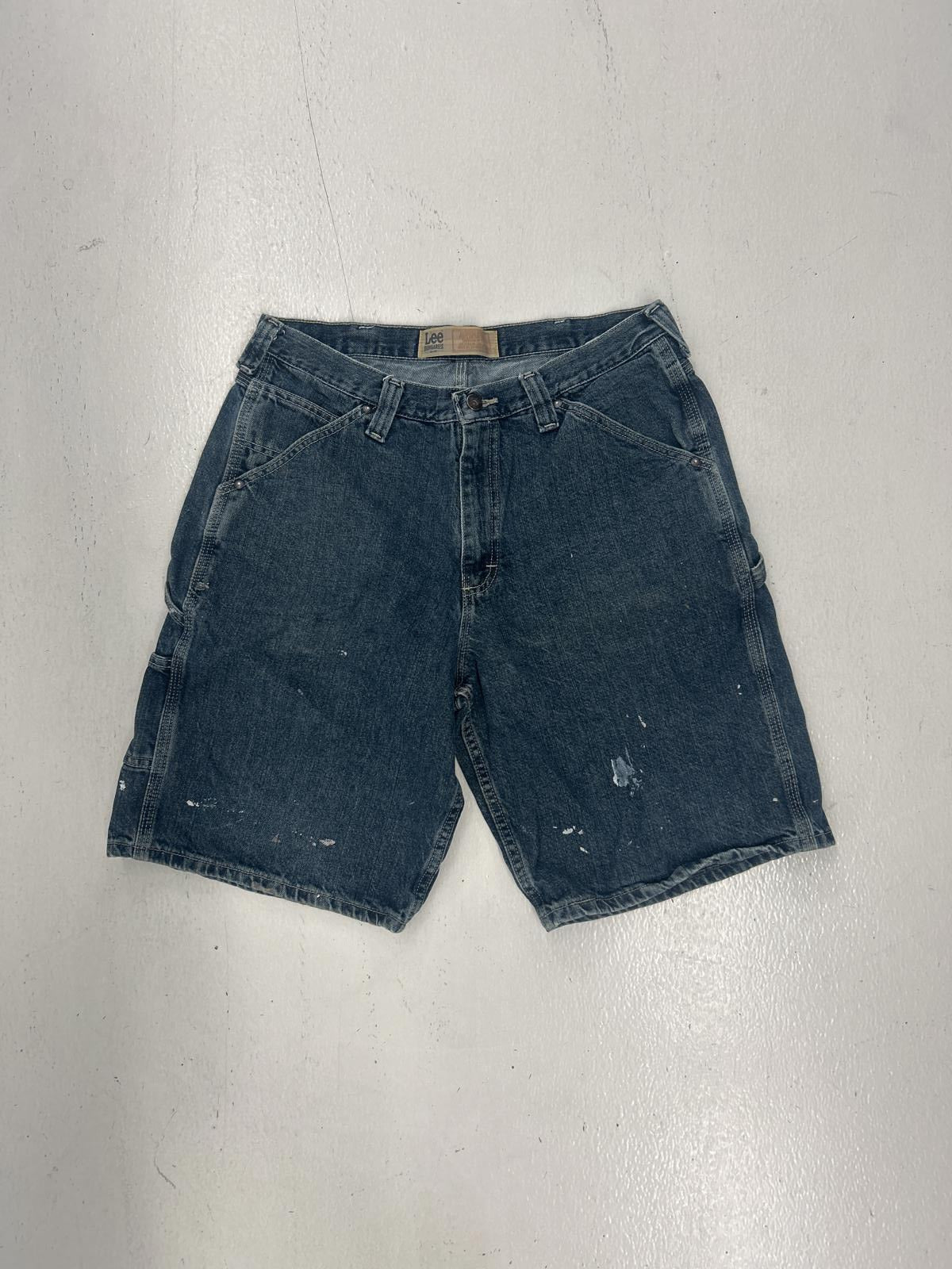 Lee Dungaree Men's Vintage Denim Cargo Shorts