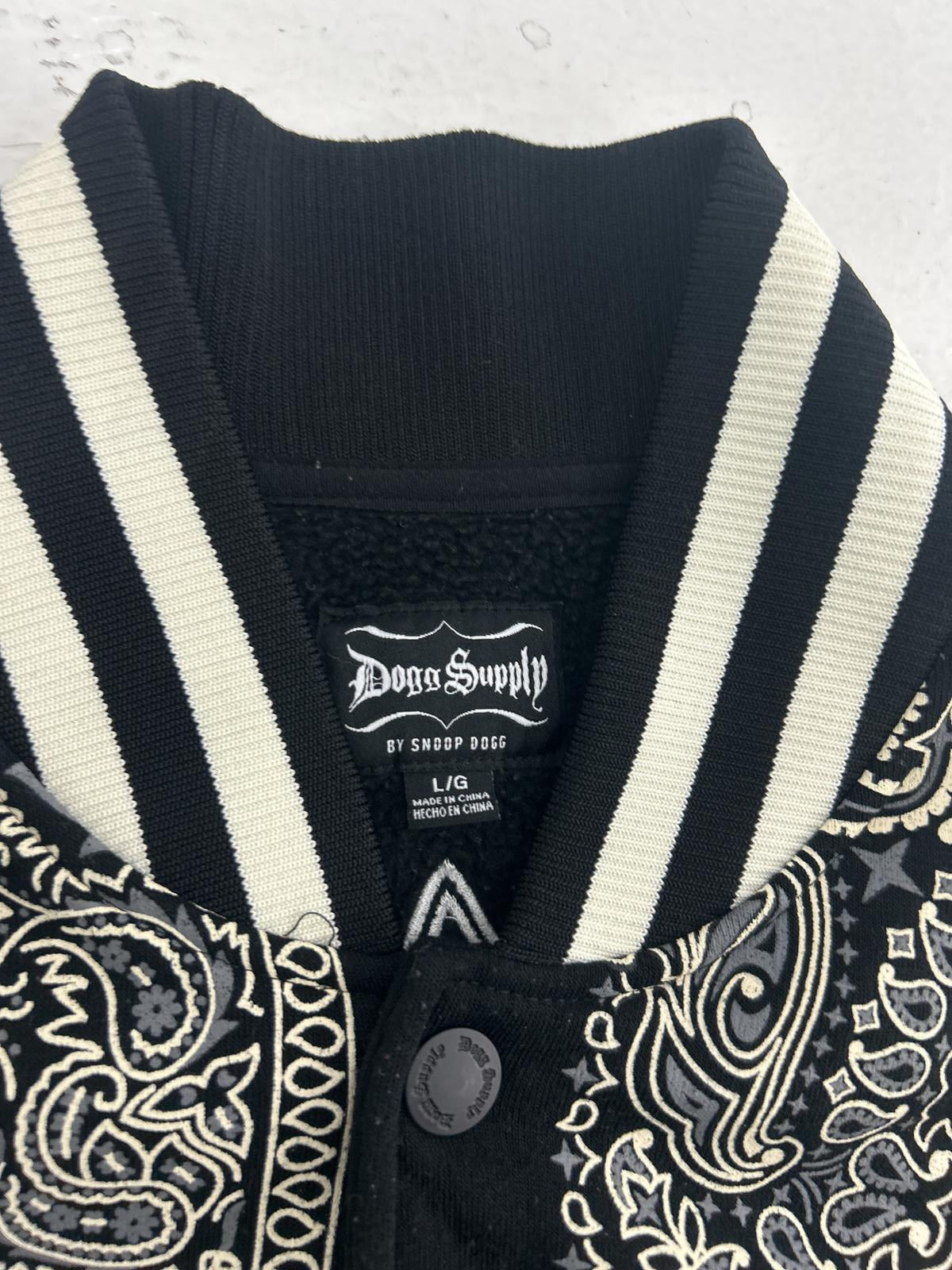 Dogg Supply Black & White Graphic Jacket by Snoop