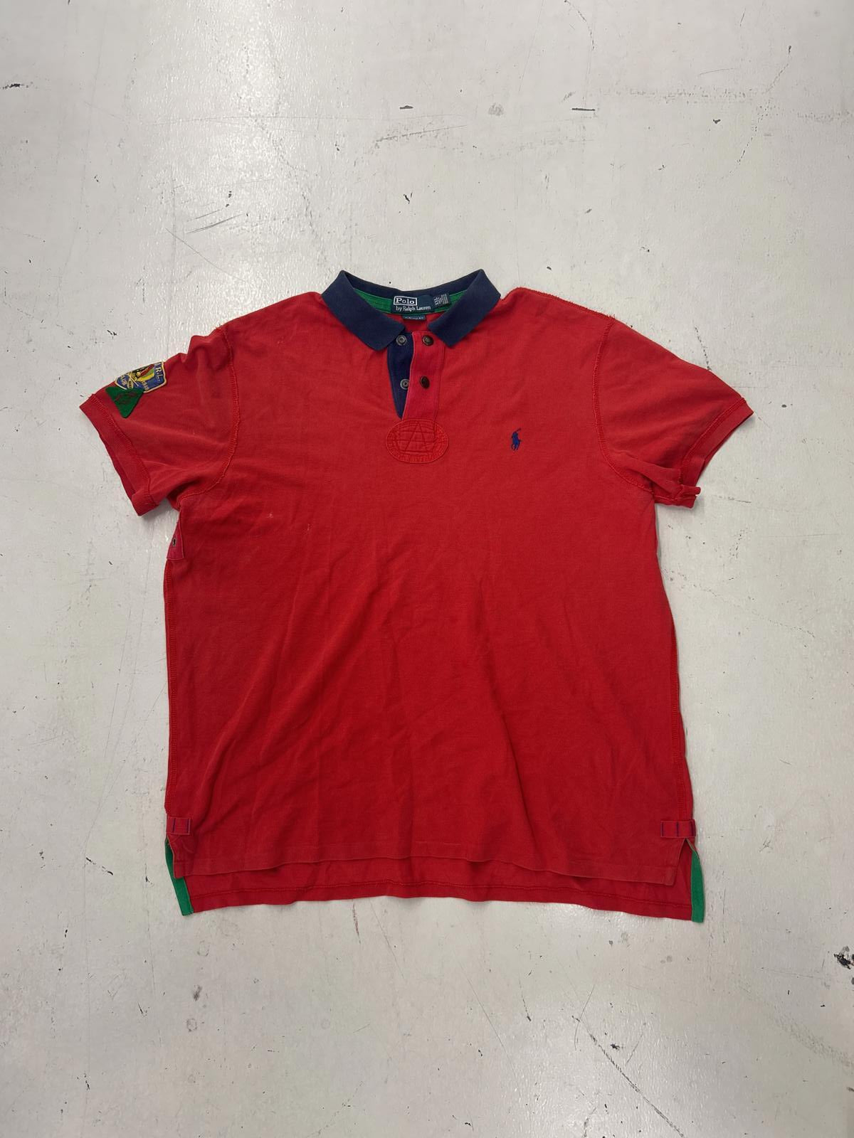 Vintage Polo Ralph Lauren Red Short Sleeve Shirt