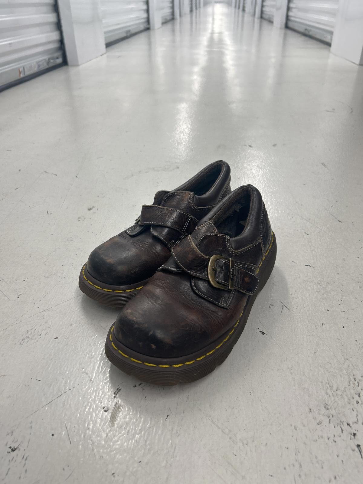 Doc Martens Women’s Brown Buckle Shoes