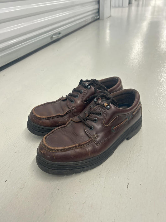 Dockers Heavy Brown Leather Casual Shoes