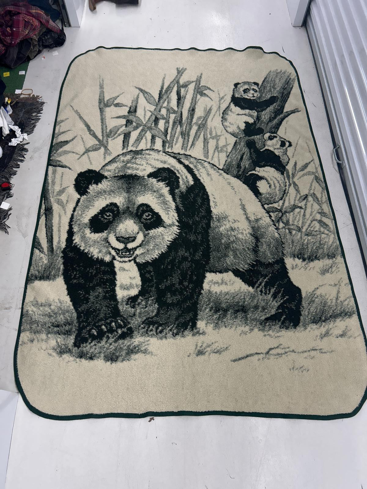 Adorable Panda Area Blanket - Cozy Decor for Animal Lovers