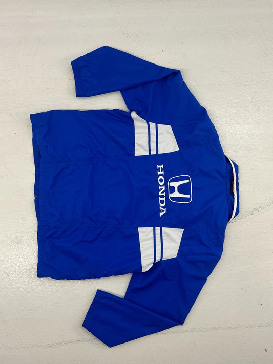 Honda Vintage Blue Windbreaker Jacket