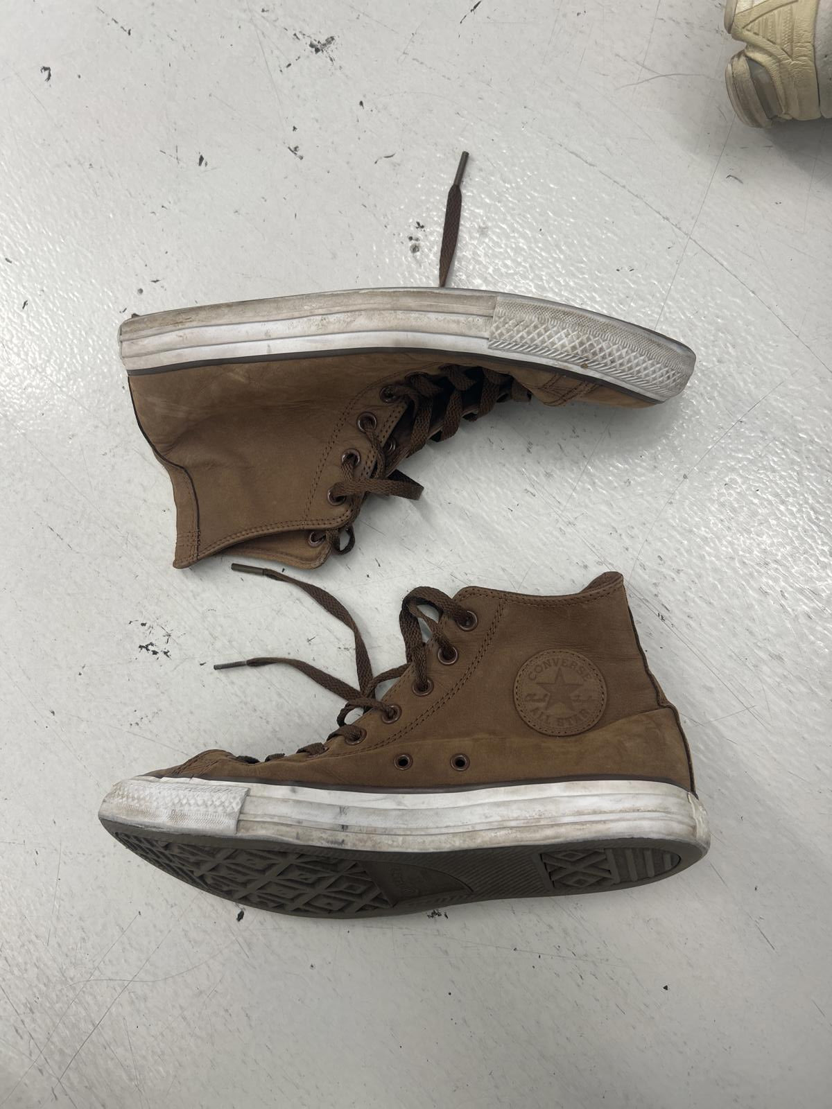 Converse Suede High-Top Sneakers - Brown