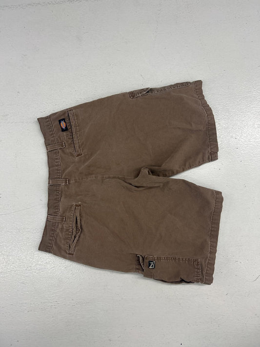 Dickies Men's Casual Brown Cargo Shorts