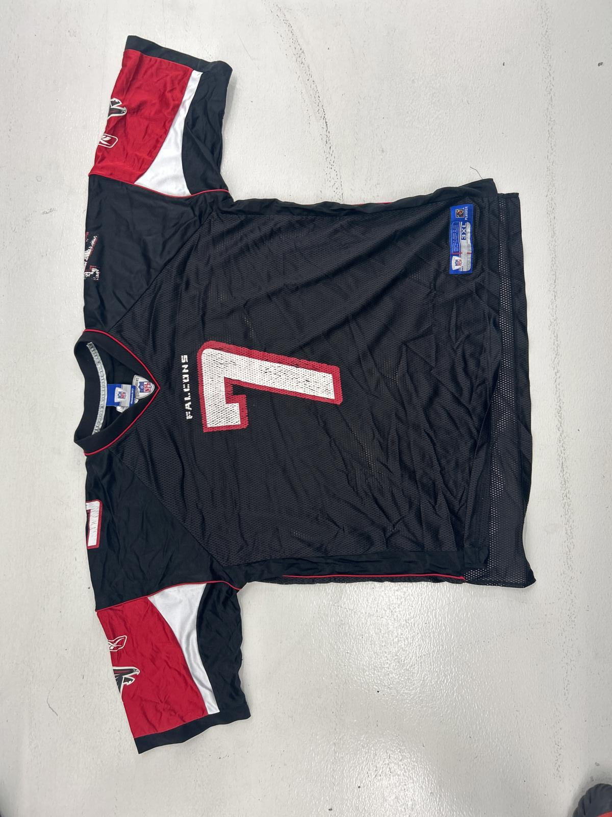 Reebok Atlanta Falcons Michael Vick Jersey - Black, Size 3XL