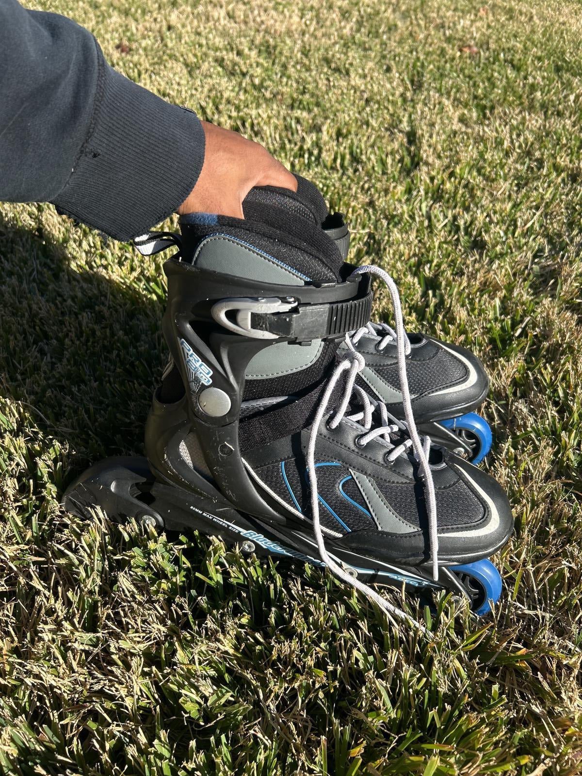 Bladerunner Inline Skates for Adventure – Black with Blue