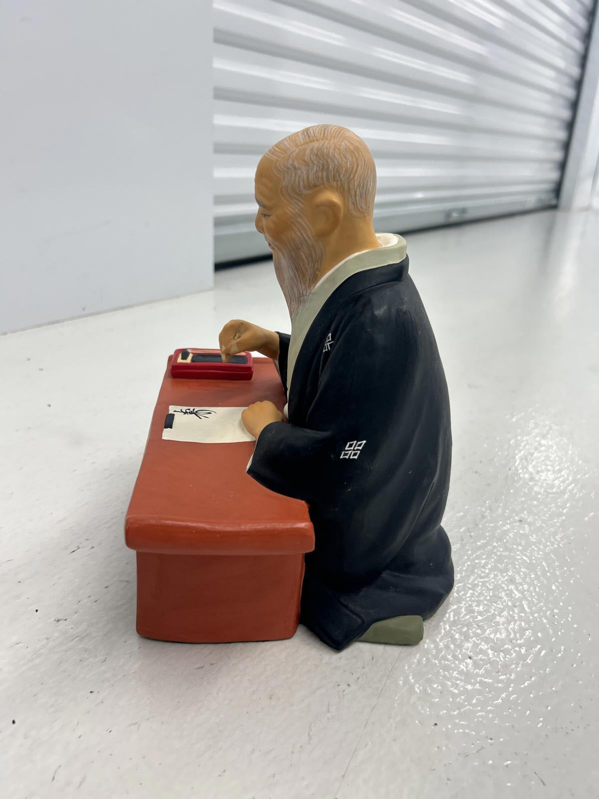 Zen Master Figurine - Traditional Eastern Crafts