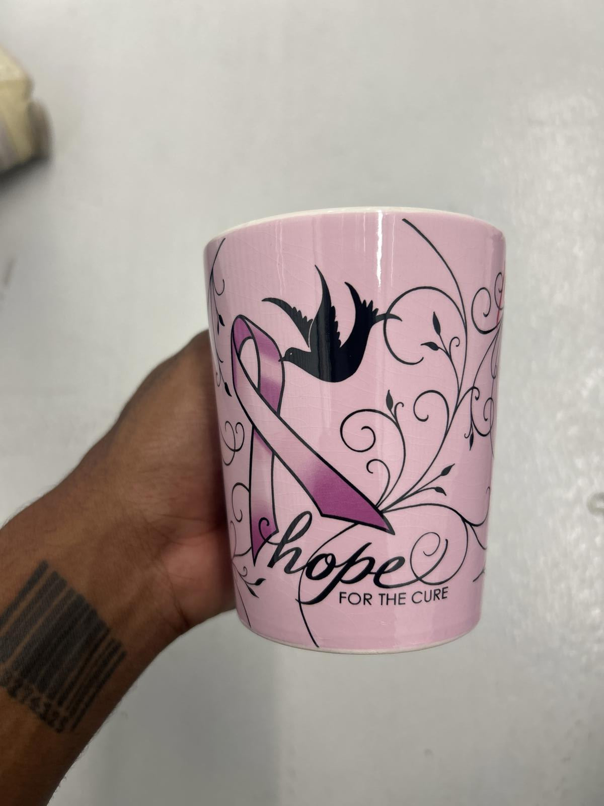 BCA Hope for the Cure Pink Mug