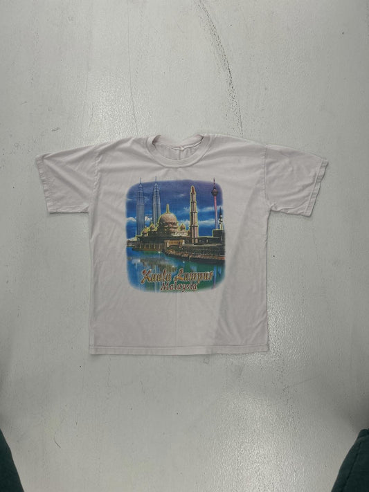 Vintage Kuala Malaysia Temple Majestic Tee - Paradise