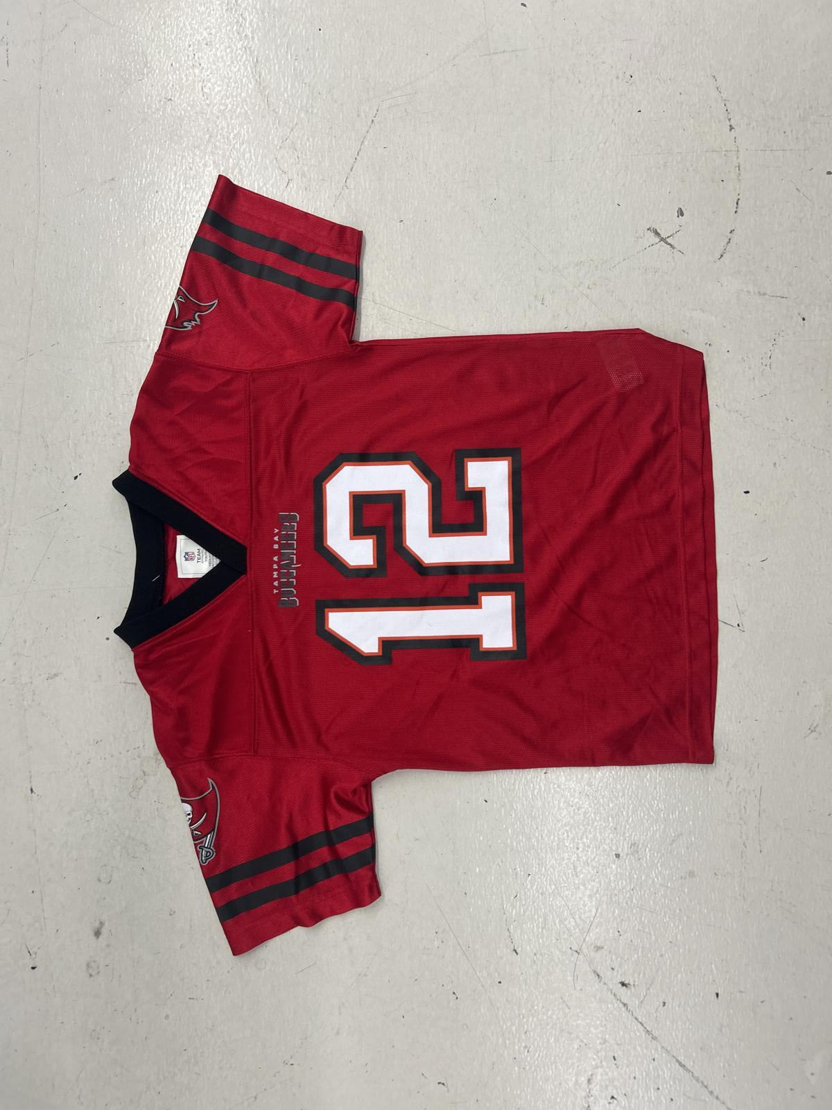 Youth Tom Brady Tampa Bay Buccaneers Jersey - Red, Size M