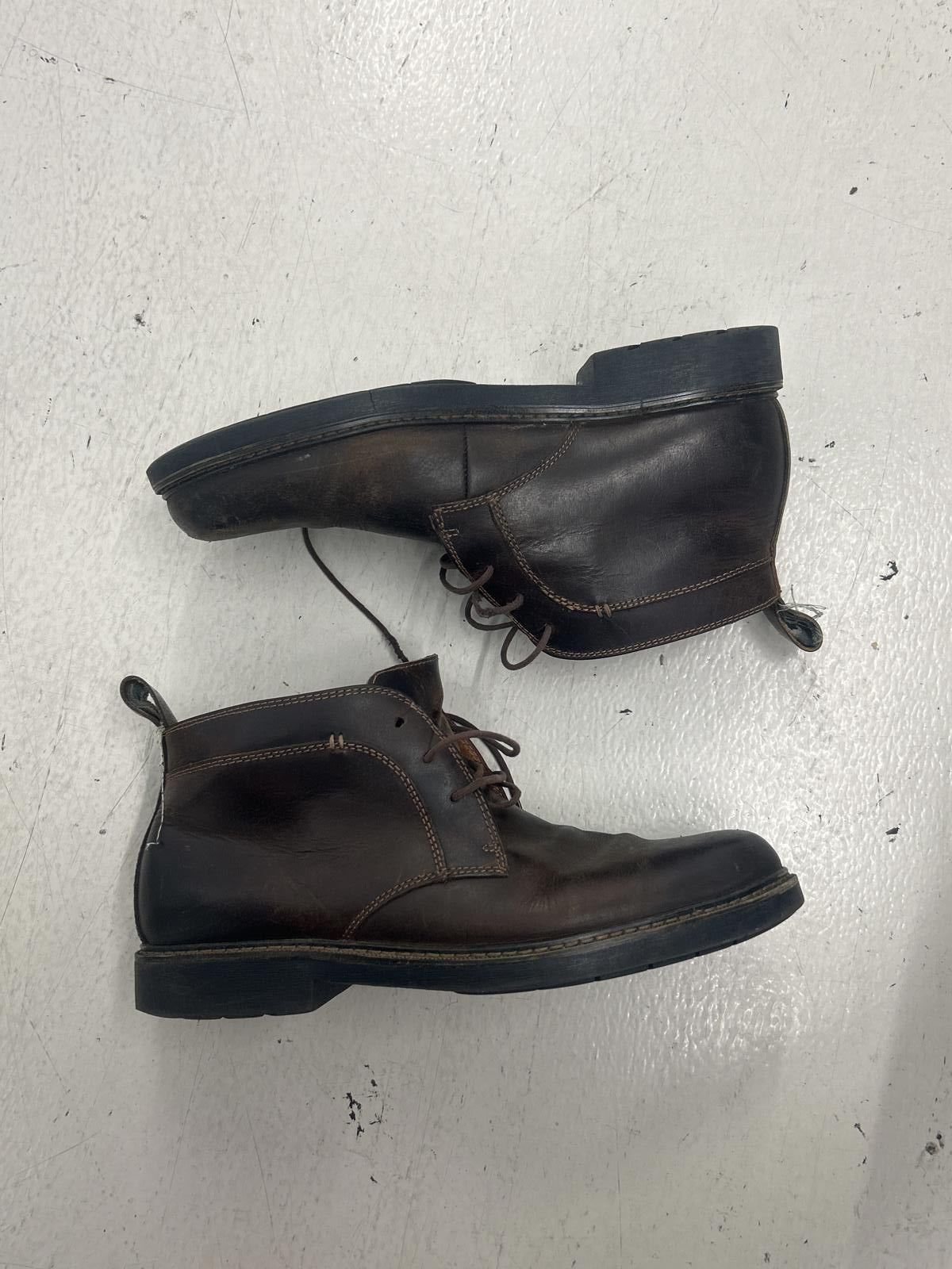 J. Murphy Brown Leather Chukka Boots