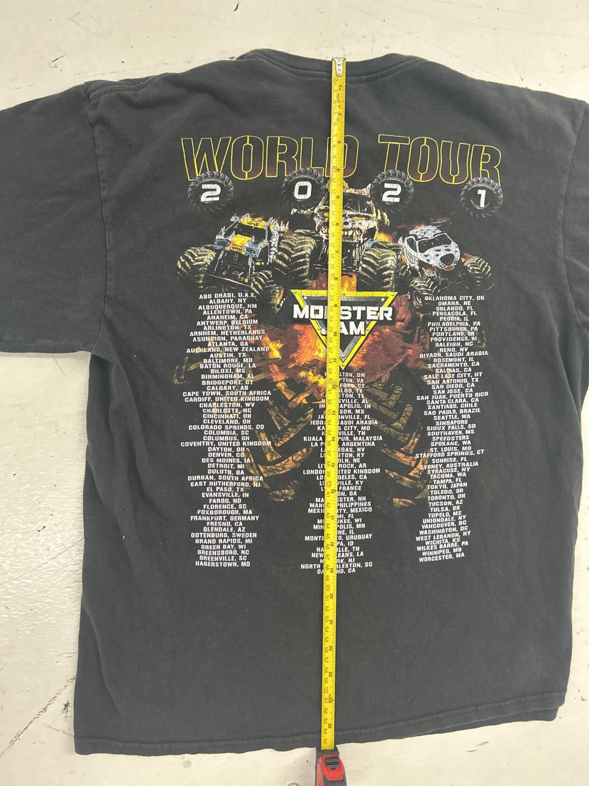 Monster Jam World Tour 2021 T-Shirt