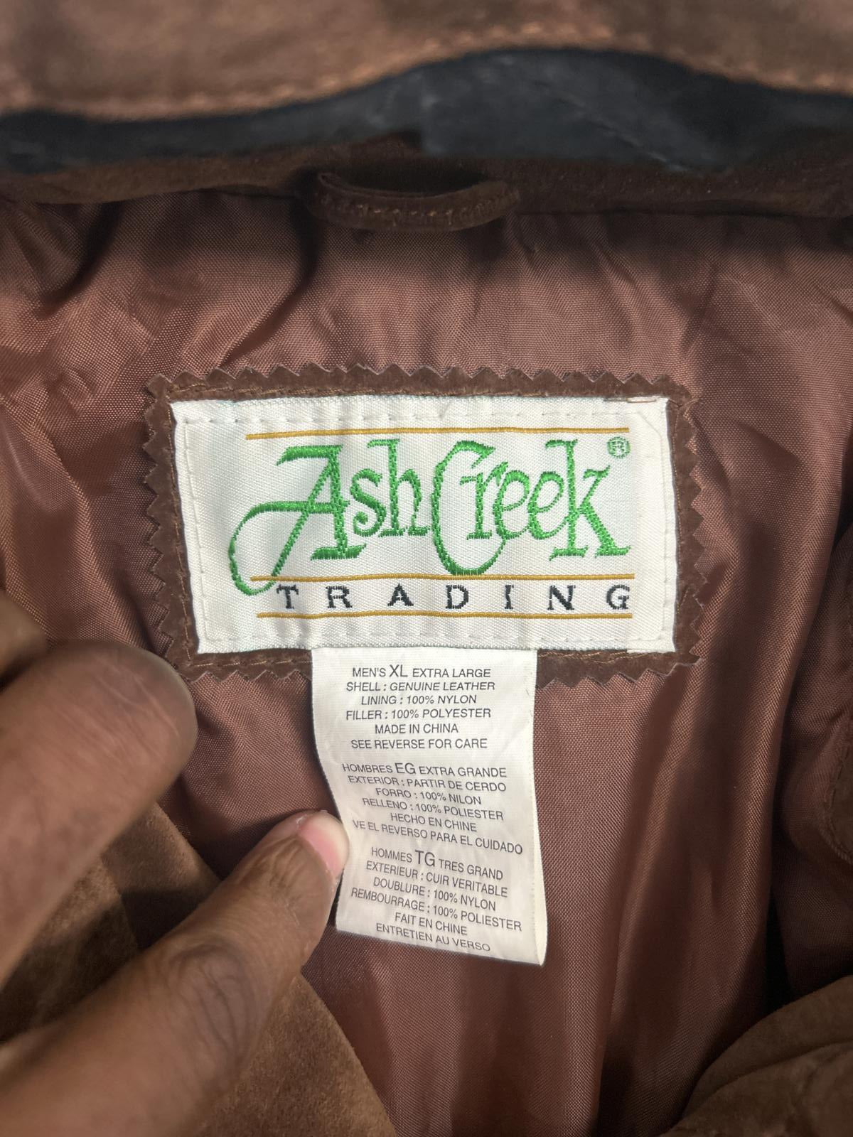 Ash Creek Trading Brown Suede Jacket - XL