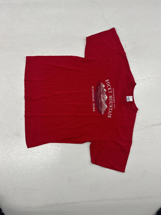 Rocky Mountain National Park Vintage Red T-Shirt