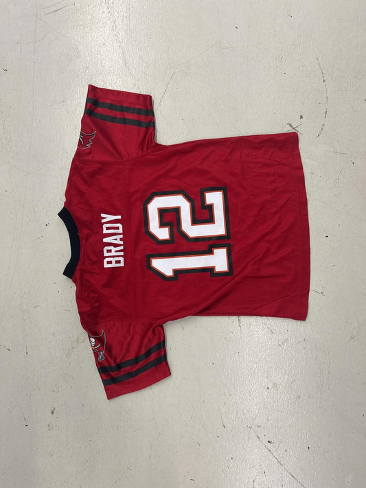 Youth Tom Brady Tampa Bay Buccaneers Jersey - Red, Size M