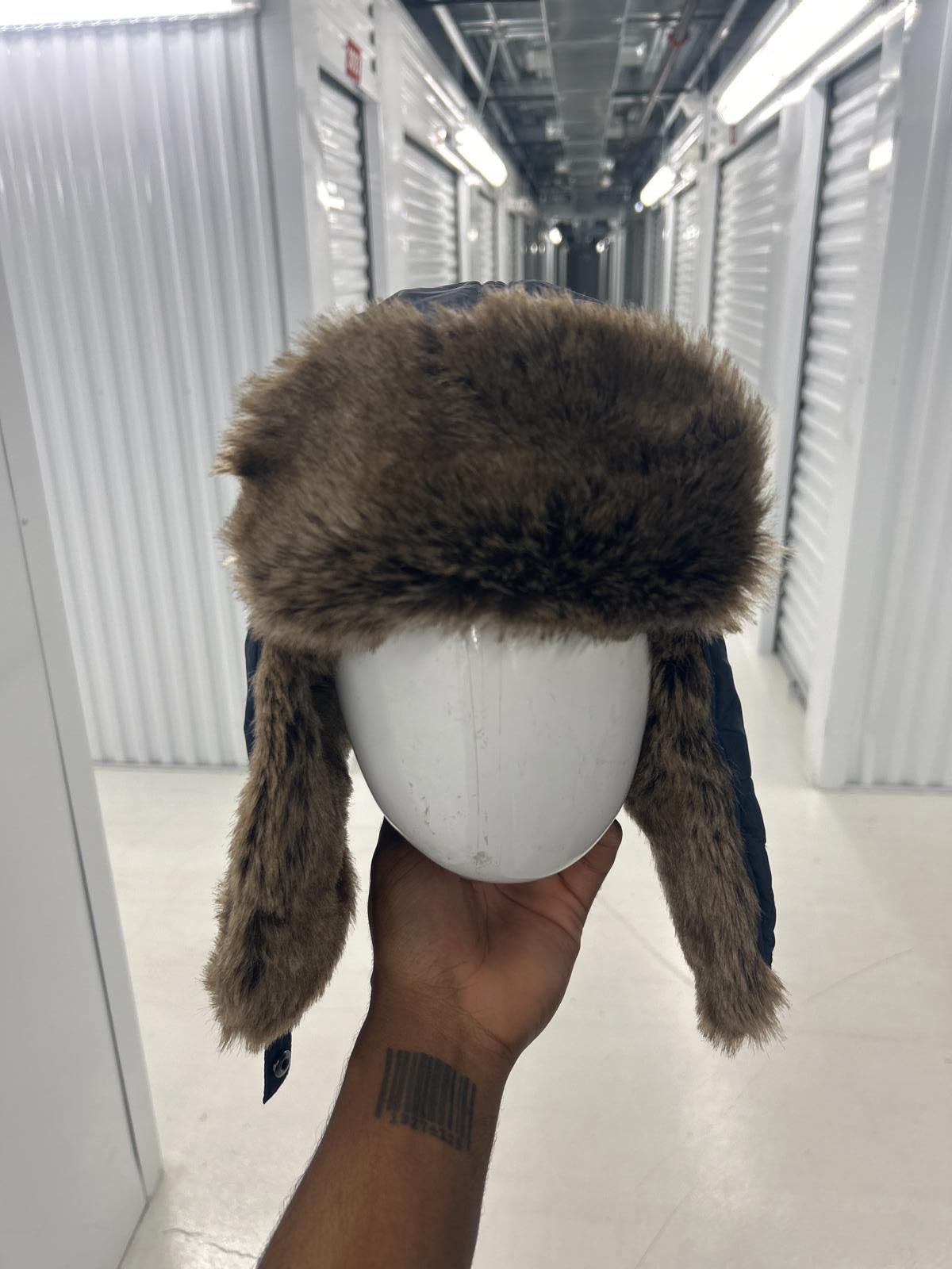 BREPUBLIC Cozy Faux Fur Lined Aviator Hat