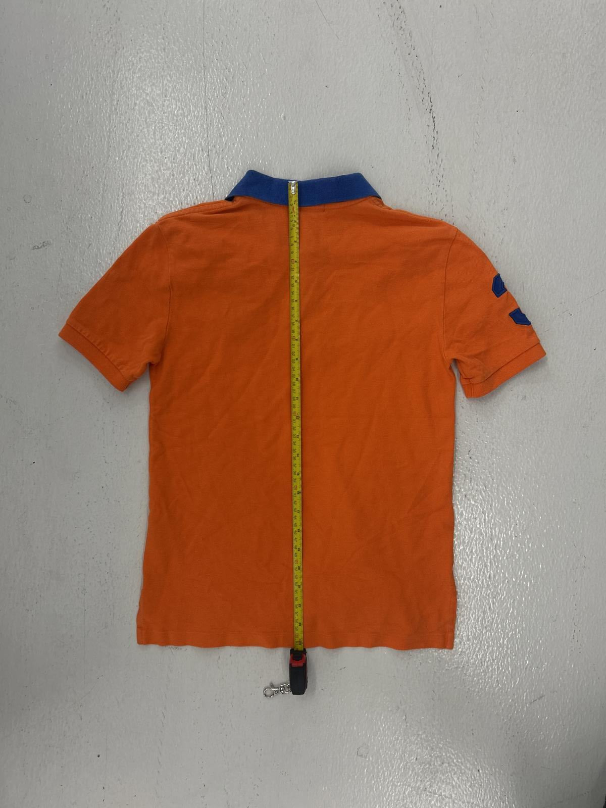 Polo Ralph Lauren Orange Kids Polo Shirt - Size M (10-12)