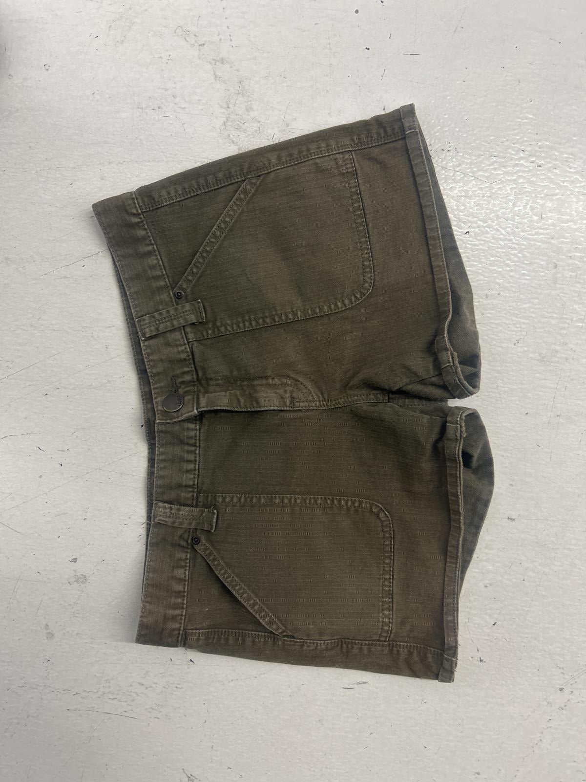 Gap 1969 Women's Utility Shorts - Olive Green