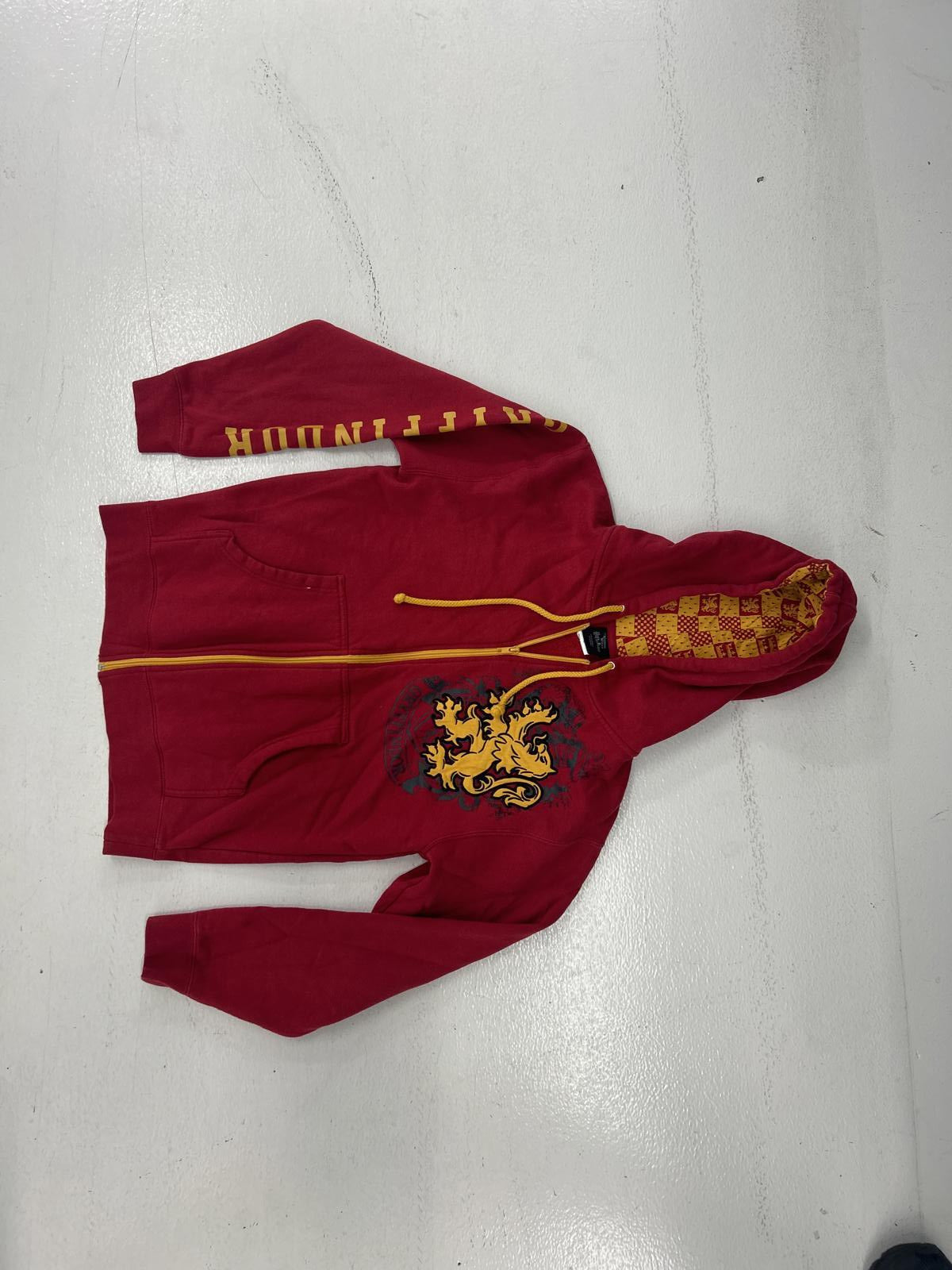 Authentic Gryffindor Hoodie - Red with Gold Accents