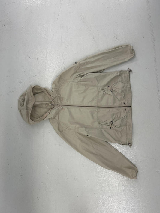 Eddie Bauer Lightweight Hooded Jacket - Size L - Beige