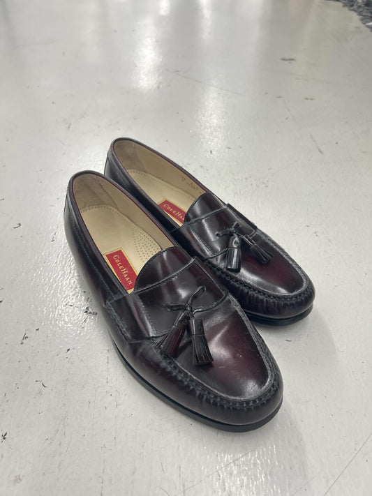 Cole Haan Classic Brown Leather Loafers with Tassels