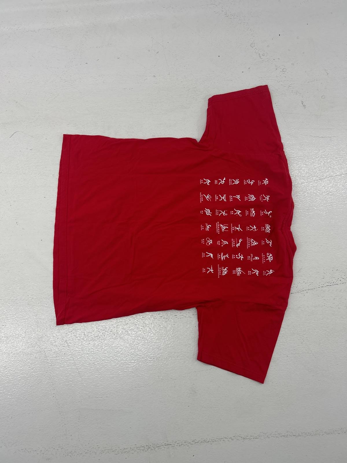 Beijing 2008 Olympic Games Red T-Shirt