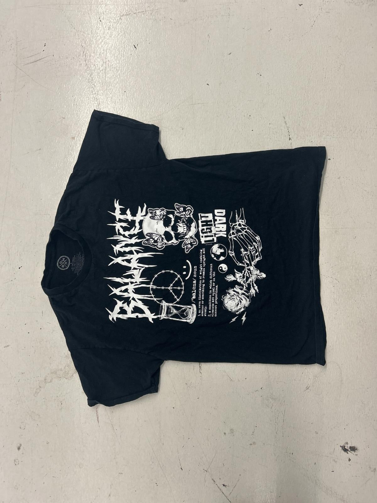 BANANATREE Limited Edition Black Graphic Tee - Dark Ages