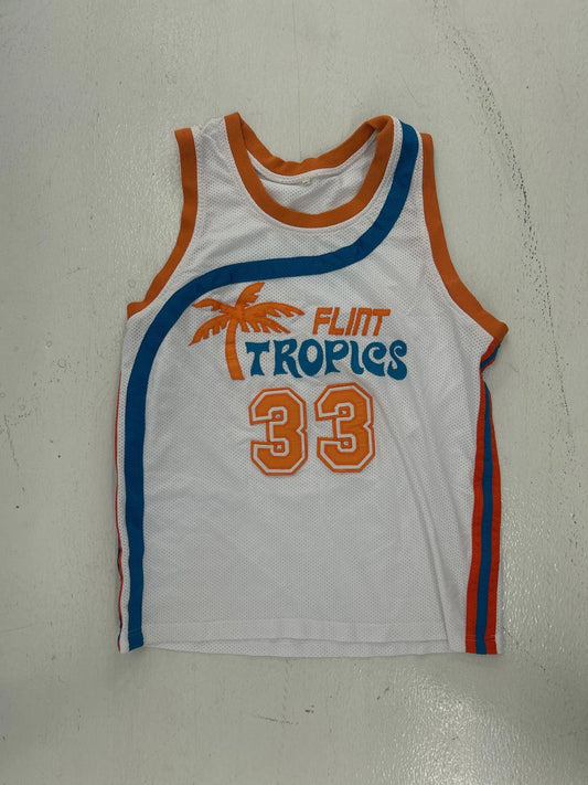 Flint Tropics Moon Basketball Jersey - Retro Style