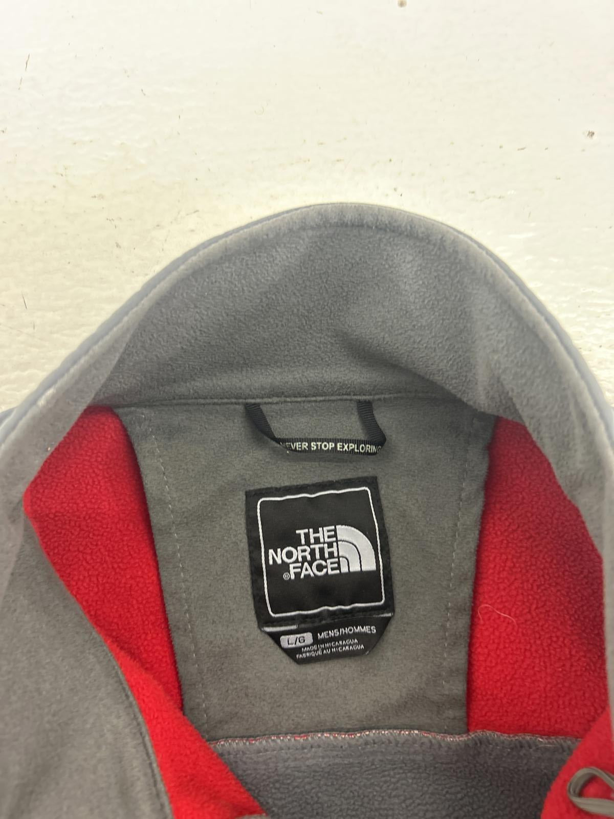 The North Face Men's Jacket - Red and Gray