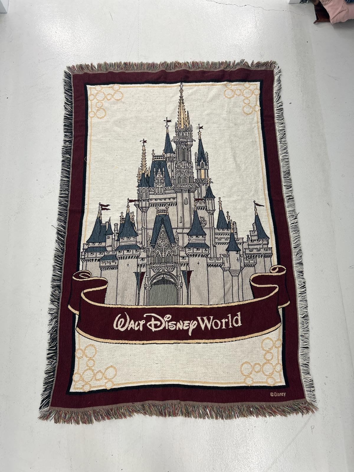 Disney Castle Tapestry Blanket - Walt Disney World